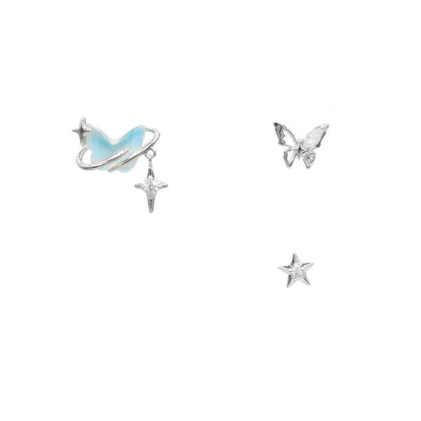 Butterfly Star Escape Studs