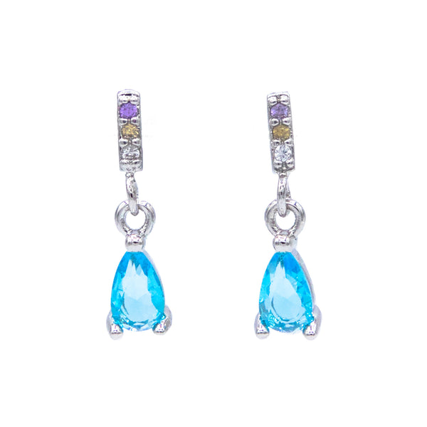 Blue Drop Earrings