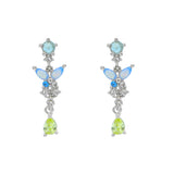 Butterfly Gem Earrings