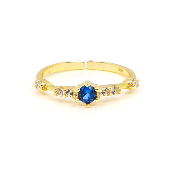 Blue Gem Ring