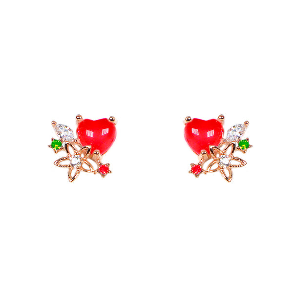 Heart Blossom Earrings