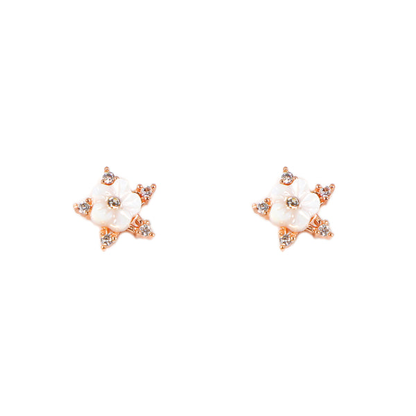 Floral Star Earrings