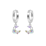 Mini Luna Huggie Earrings