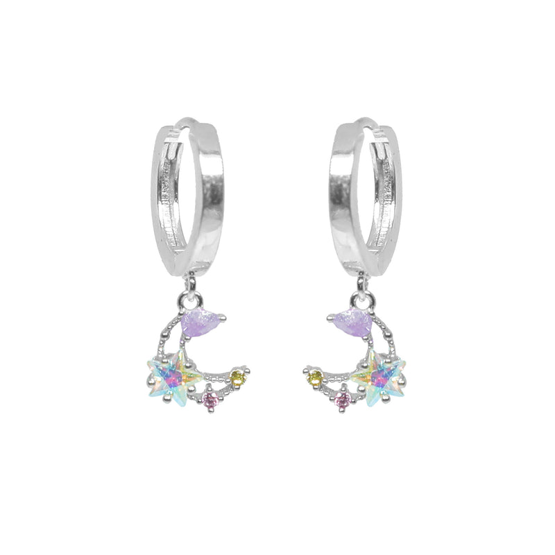 Mini Luna Huggie Earrings