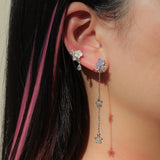 Hanging Flower Earrings