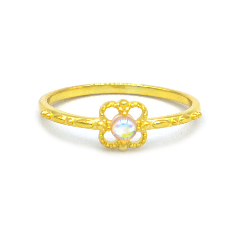 Simple Blossom Ring