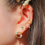 Sparkle Luna Earrings