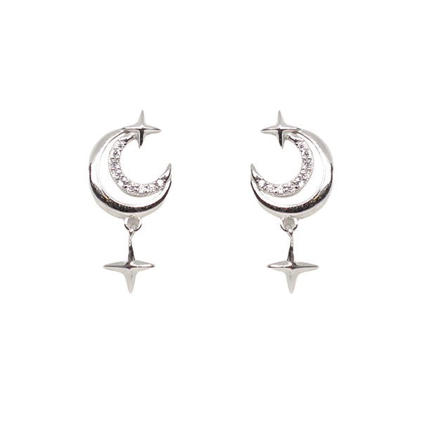 Sparkle Luna Earrings