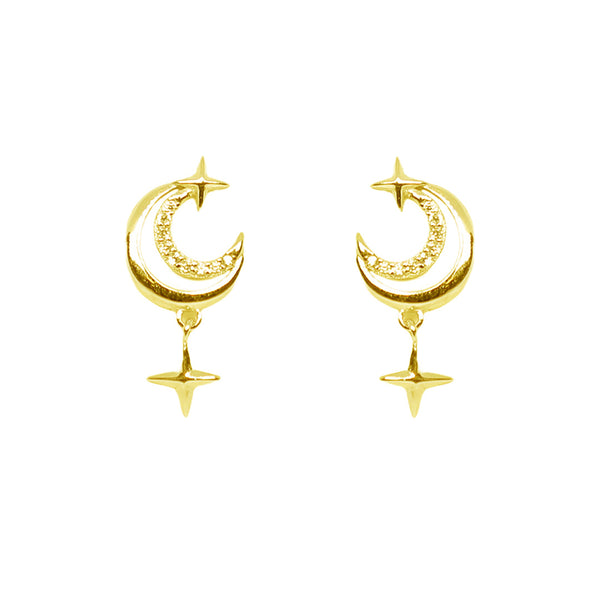 Sparkle Luna Earrings