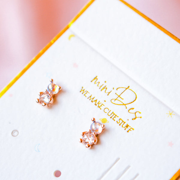 Mini Bear Screw-Back Studs