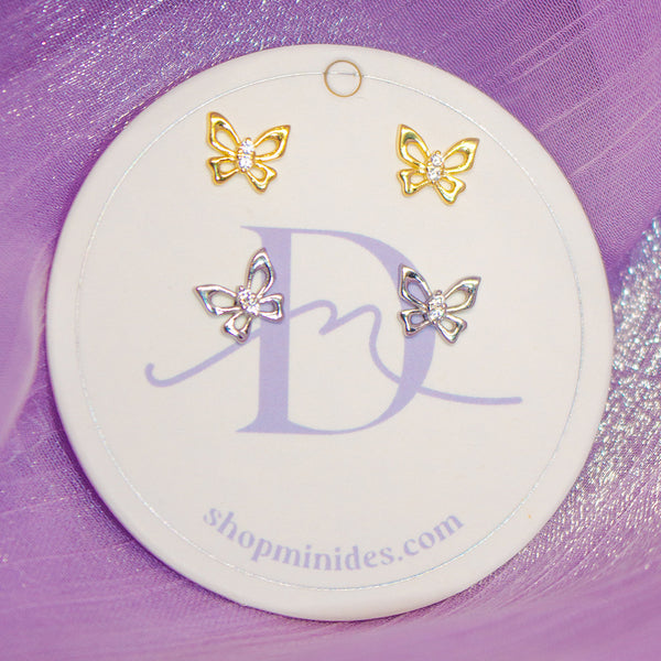 Butterfly Glow Studs