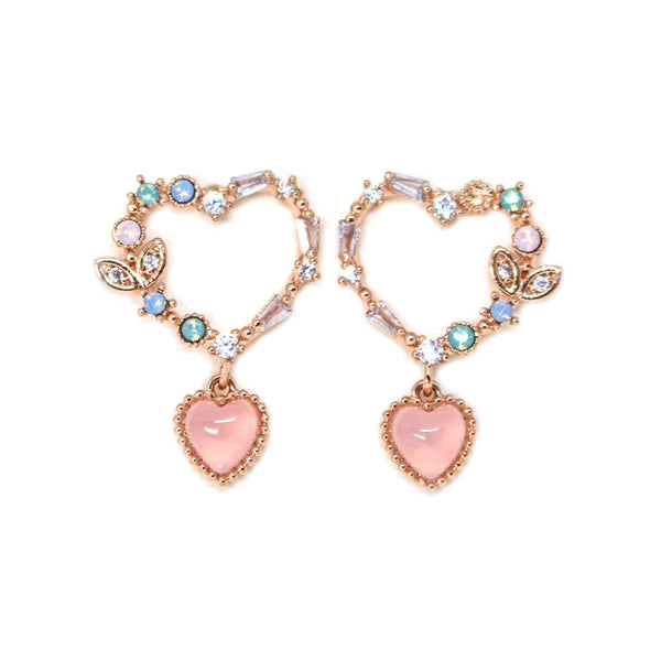 Pinky Love Earrings