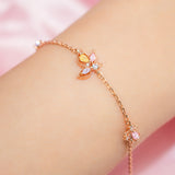 Pastel Butterfly Bracelet