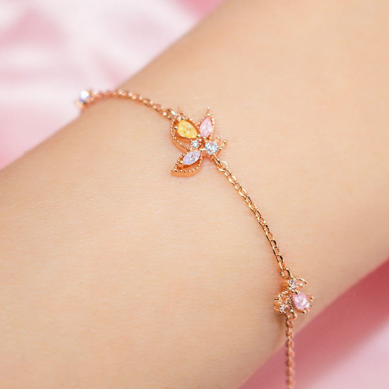 Pastel Butterfly Bracelet