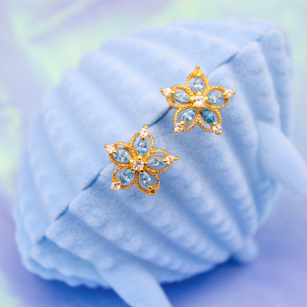 Hawaiian Flower Studs