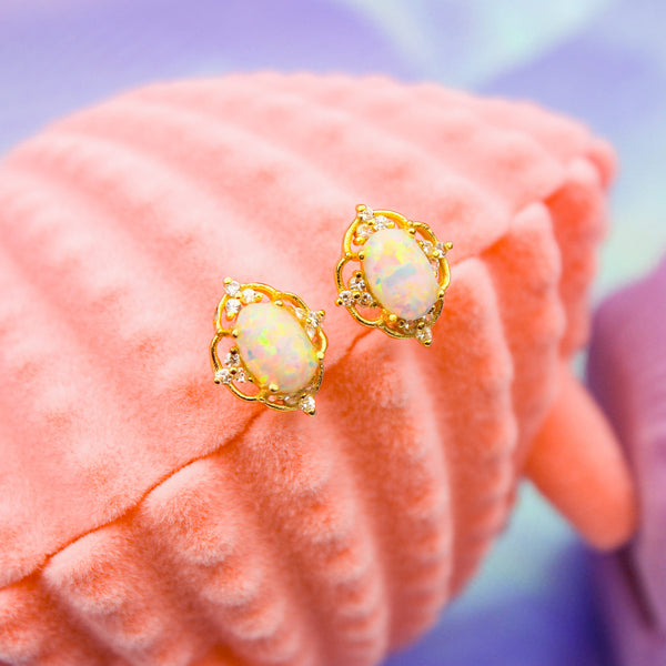 Royal Opal Studs