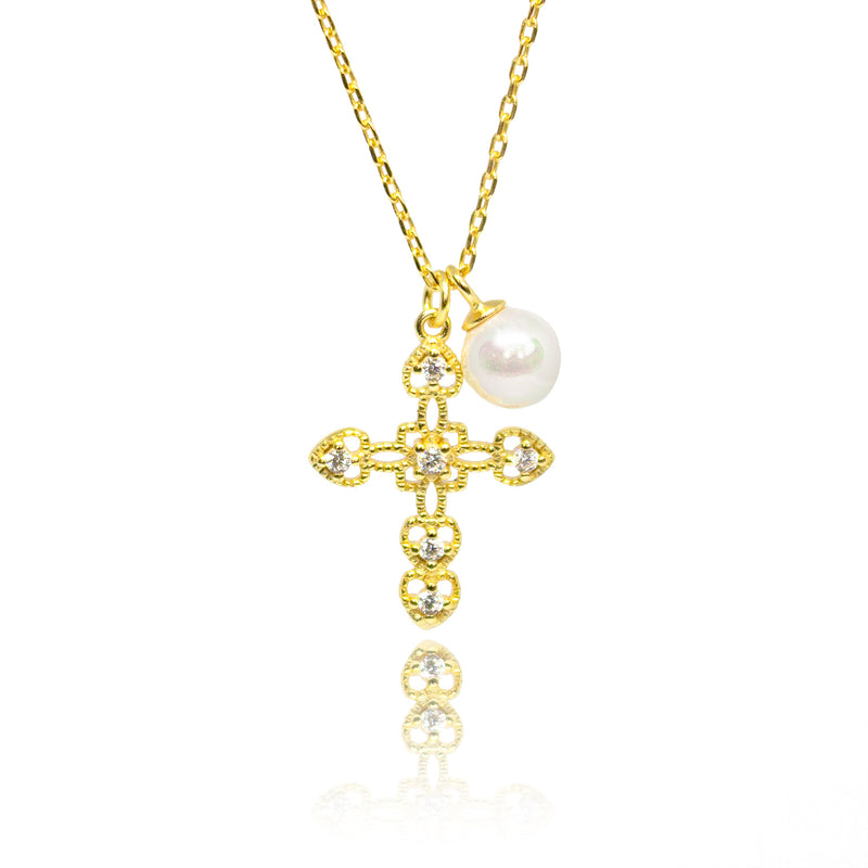 Sparkle Cross Necklace