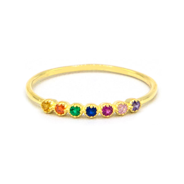 Rainbow Bubble Ring