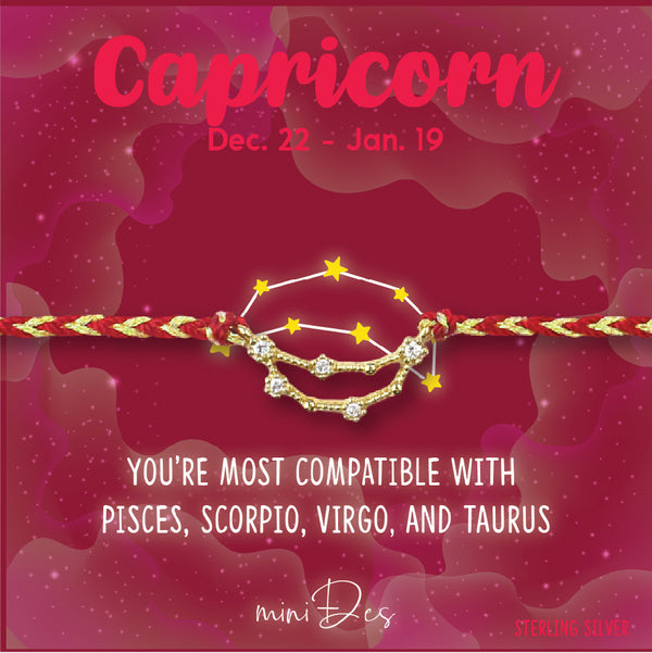 [Astrology] Capricorn Bracelet (String)