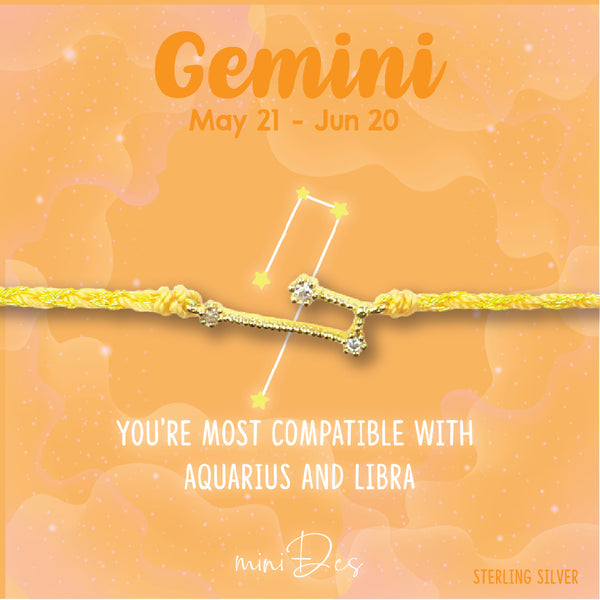 [Astrology] Gemini Bracelet (String)