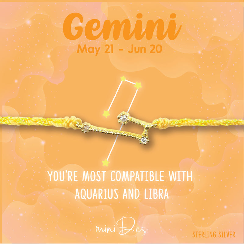 [Astrology] Gemini Bracelet (String)