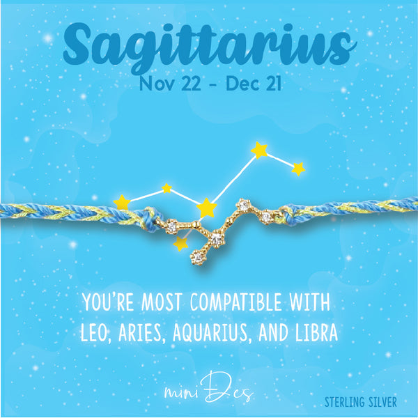 [Astrology] Sagittarius Bracelet (String)