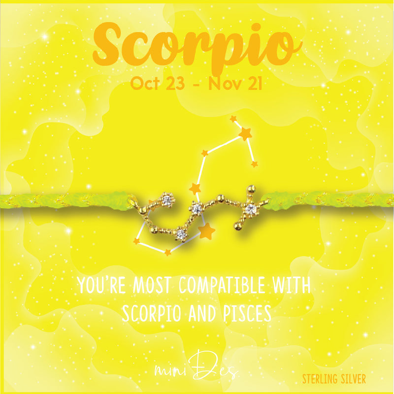 [Astrology] Scorpio Bracelet (String)
